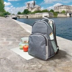 Sac à Dos Glacière Isotherme 10 L Gris 11 Sac à Dos Glacière Isotherme 10 L Gris -Ustensiles De Cuisine Boutique 606026 4 5 Sac a dos glaciere isotherme 10 L gris Mathon