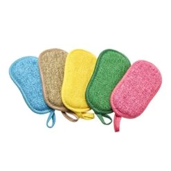 Set De 5 éponges Microfibre -Ustensiles De Cuisine Boutique 606139 2 1 Set de 5 eponges microfibre Elicuisine