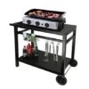 Chariot Pour Plancha En Métal -Ustensiles De Cuisine Boutique 60681 0 3 Chariot pour plancha en metal