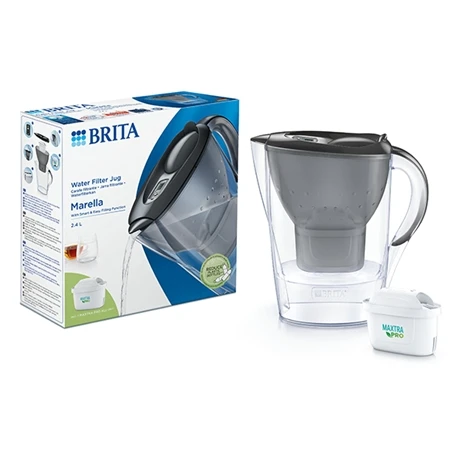 Carafe Filtrante Marella Graphite 2,4 L Et Filtre Maxtra Pro 3 Carafe Filtrante Marella Graphite 2,4 L Et Filtre Maxtra Pro