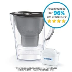 Carafe Marella Graphite 2,4 L Et Une Cartouche Nouvelle Formule -Ustensiles De Cuisine Boutique 608161 3 2 Carafe Marella graphite 2 4 L et une cartouche Nouvelle Formule Brita france