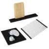 Lot Tapis égouttoirs Silicone Noirs 30x40 Cm Et 42x8cm Et égouttoir Filaire -Ustensiles De Cuisine Boutique 609156 0 1 Lot tapis egouttoirs silicone noirs 30x40 cm et 42x8cm et egouttoir filaire