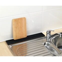 Lot Tapis égouttoirs Silicone Noirs 30x40 Cm Et 42x8cm Et égouttoir Filaire -Ustensiles De Cuisine Boutique 609156 2 1 Lot tapis egouttoirs silicone noirs 30x40 cm et 42x8cm et egouttoir filaire