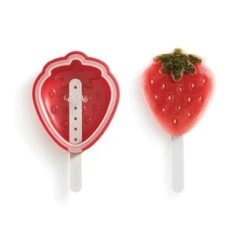 Lekue 4 Moules à Glace Fraise Empilables