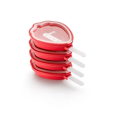 Lekue 4 Moules à Glace Fraise Empilables 5 Lekue 4 Moules à Glace Fraise Empilables – Image 3