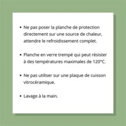 Planche De Protection Pour Plaque De Cuisson 50 X 28 Cm -Ustensiles De Cuisine Boutique 62339 4 7 Planche de protection pour plaque de cuisson 50 x 28 cm Pebbly