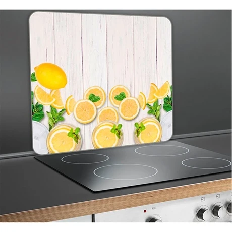 Protection Murale En Verre Citrons 3 Protection Murale En Verre Citrons