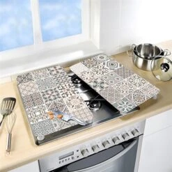 Set 2 Couvre-plaques Carreaux