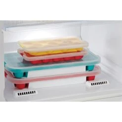 Lekue Maxi Bac à 32 Glaçons Avec Couvercle -Ustensiles De Cuisine Boutique 650129 3 1 Maxi bac a 32 glacons avec couvercle Lekue