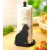 Porte Essuie Tout Chat -Ustensiles De Cuisine Boutique 65296 0 1 Porte essuie tout Chat Wenko by Maximex