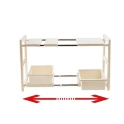 Rangement Sous évier Extensible -Ustensiles De Cuisine Boutique 653463 4 4 Rangement sous evier extensible