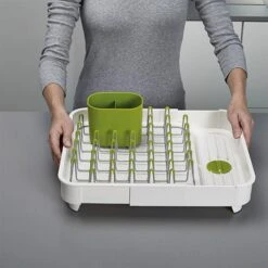 Joseph Joseph Egouttoir Extensible Avec Bonde -Ustensiles De Cuisine Boutique 654022 4 1 Egouttoir extensible avec bonde Joseph Joseph