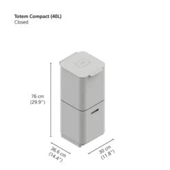 Joseph Joseph Poubelle Totem Pierre 40 L - 2 Compartiments 20 L 11 Joseph Joseph Poubelle Totem Pierre 40 L - 2 Compartiments 20 L -Ustensiles De Cuisine Boutique 658000 4 2 Poubelle Totem Pierre 40 L 2 compartiments 20 L Joseph Joseph