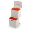 Joseph Joseph Poubelle Totem Pierre 60 L - 2 Compartiments 30 L -Ustensiles De Cuisine Boutique 658002 0 2 Poubelle Totem Pierre 60 L 2 compartiments 30 L Joseph Joseph