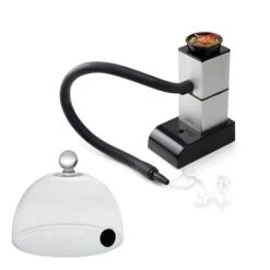 Lot Fumoir à Aliments Et Cloche 17cm