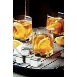 Set 4 Glaçons Magiques Rafraîchissants En Inox -Ustensiles De Cuisine Boutique 670140 2 9 Set 4 glacons magiques rafraichissants en inox Mathon