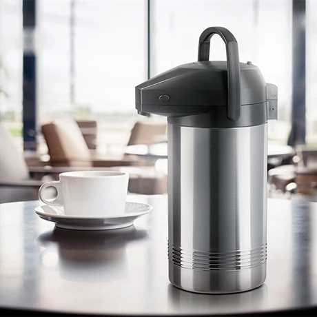 Emsa Pichet à Pompe Isotherme Inox 2 L 4 Emsa Pichet à Pompe Isotherme Inox 2 L – Image 2