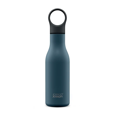 Joseph Joseph Bouteille Isotherme Isolée Sous Vide Loop 500 Ml Bleu Mat 3 Joseph Joseph Bouteille Isotherme Isolée Sous Vide Loop 500 Ml Bleu Mat