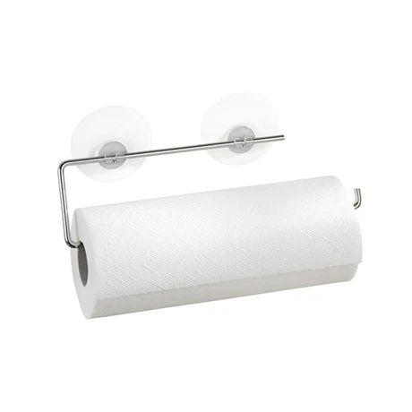 Porte Essuie-tout Chrome à Ventouse 4 Porte Essuie-tout Chrome à Ventouse – Image 2