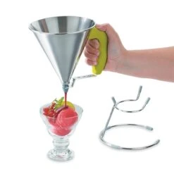 De Buyer Entonnoir à Piston Vert 8 De Buyer Entonnoir à Piston Vert -Ustensiles De Cuisine Boutique 67351 2 1 Entonnoir a piston vert De Buyer