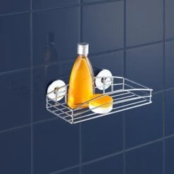 Etagère Murale En Acier Chromé Vacuum Loc