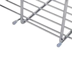 Serviteur De Douche En Acier Inoxydable -Ustensiles De Cuisine Boutique 67546 2 1 Serviteur de douche en acier inoxydable Wenko by Maximex