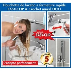 Douchette Lavabo Avec Crochet -Ustensiles De Cuisine Boutique 67725 3 1 Douchette lavabo avec crochet Wenko by Maximex