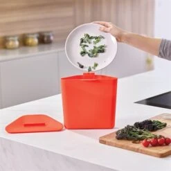 Joseph Joseph Poubelle Totem Acier Inoxydable 60 L - 2 Compartiments 30 L -Ustensiles De Cuisine Boutique 678001 2 2 Poubelle Totem acier inoxydable 60 L 2 compartiments 30 L Joseph Joseph