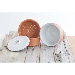 Germoir à 3 étages En Terre Cuite 9 Germoir à 3 étages En Terre Cuite -Ustensiles De Cuisine Boutique 680000 3 2 Germoir a 3 etages en terre cuite Point Virgule