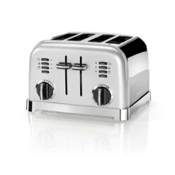 Cuisinart Toaster 4 Tranches Gris Perle CPT180SE