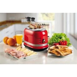 Ariete Toaster Moderna 2 Fentes 815 W 149 Rouge -Ustensiles De Cuisine Boutique 700047 3 2 Toaster moderna 2 fentes 815 W 149 Rouge Ariete