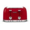 Schneider® Grille-pain 4 Fentes 1630 W SCT04R Rouge