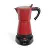 LIVOO Cafetière électrique Italienne Rouge 6 Tasses 480 W -Ustensiles De Cuisine Boutique 700104 0 2 Cafetiere electrique Italienne rouge 6 tasses 480 W Livoo