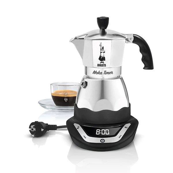 Bialetti Cafetière Italienne Programmable Easy Timer 6 Tasses 3 Bialetti Cafetière Italienne Programmable Easy Timer 6 Tasses