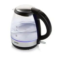 Domo Bouilloire En Verre Led Bleu 2200 W 7 Domo Bouilloire En Verre Led Bleu 2200 W -Ustensiles De Cuisine Boutique 702003 1 1 Bouilloire en verre led bleu 2200 W Domo