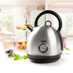 Domo Bouilloire Rétro 1,7 L 2200 W DO9230WK -Ustensiles De Cuisine Boutique 702011 1 1 Bouilloire retro 1 7 L 2200 W DO9230WK Domo
