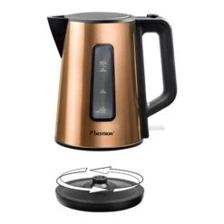 Bestron Bouilloire électrique Coloris Cuivre 1,7 L 1850 2200 W -Ustensiles De Cuisine Boutique 702050 2 1 Bouilloire electrique coloris cuivre 1 7 L 1850 2200 W Bestron