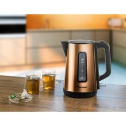 Bestron Bouilloire électrique Coloris Cuivre 1,7 L 1850 2200 W -Ustensiles De Cuisine Boutique 702050 3 1 Bouilloire electrique coloris cuivre 1 7 L 1850 2200 W Bestron