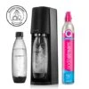 SodaStream Pack Machine à Eau Gazeuse Terra Noire -Ustensiles De Cuisine Boutique 702059 0 1 Pack machine a eau gazeuse Terra noire Sodastream