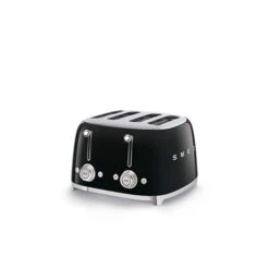 Smeg Toaster 4 Fentes Noir 2000 W TSF03BLEU
