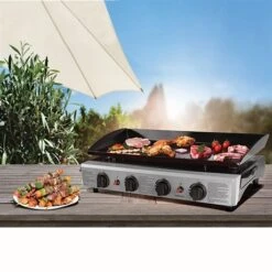 Plancha Gaz Premium 4 Brûleurs DOC194 -Ustensiles De Cuisine Boutique 714069 1 1 Plancha gaz Premium 4 bruleurs DOC194