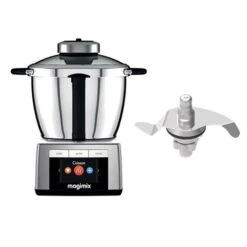 Magimix Lot Cook Expert Chrome Mat Et Accessoire Pétrin