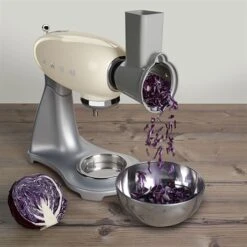 Smeg Tranchoir Et Râpe à Cylindres SMSG01 Pour Robot Sur Socle 11 Smeg Tranchoir Et Râpe à Cylindres SMSG01 Pour Robot Sur Socle -Ustensiles De Cuisine Boutique 720058 4 1 Tranchoir et rape a cylindres SMSG01 pour robot sur socle Smeg