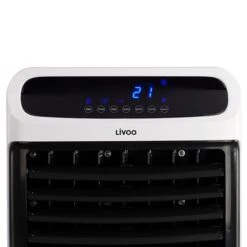 LIVOO Rafraîchisseur D'air Mobile 80W 8 LIVOO Rafraîchisseur D'air Mobile 80W -Ustensiles De Cuisine Boutique 728012 2 1 Rafraichisseur d air mobile 80W Livoo