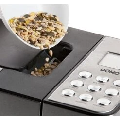 Domo Machine à Pain Automatique - 18 Programmes 500 W B3971 -Ustensiles De Cuisine Boutique 728029 4 4 Machine a pain automatique 18 programmes 500 W B3971 Domo