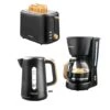 Bestron Kit Petit-déjeuner Noir Et Bois : Bouilloire, Grille-pain Et Cafetière à Filtre 1 Bestron Kit Petit-déjeuner Noir Et Bois : Bouilloire, Grille-pain Et Cafetière à Filtre -Ustensiles De Cuisine Boutique 729024 0 1 Kit petit dejeuner noir et bois bouilloire grille pain et cafetiere a filtre Bestron