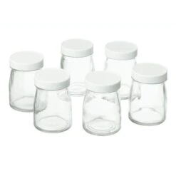 Cuisinart 6 Pots à Yaourt En Verre 125 Ml YM401E
