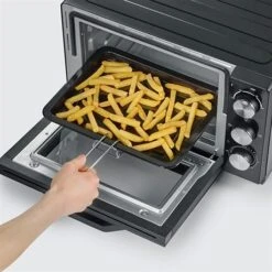 SEVERIN Mini Four Noir 20 L 1380 W TO2070 11 SEVERIN Mini Four Noir 20 L 1380 W TO2070 -Ustensiles De Cuisine Boutique 740037 4 1 Mini four noir 20 L 1380 W TO2070 Severin