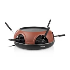 Tristar Four à Pizza électrique Multifonctions 6 Personnes Pizza Festa Gourmet 1800 W Marron