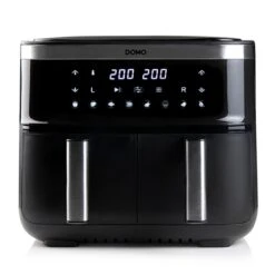 Domo Déli Fryer Double Fry Zone 2 X 4L -Ustensiles De Cuisine Boutique 740074 2 1 Deli Fryer double fry zone 2 x 4L Domo
